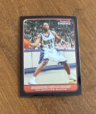 Bobby Simmons 2006-07 Bowman Chrome #75 Milwaukee Bucks DePaul