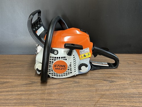 STIHL MS211 Chainsaw - 35cc Saw For Nice Project / Parts Unit - Turns Over Read