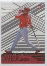 2021 Panini Chronicles Clear Vision Gold 2/10 Dylan Carlson #15 00jz