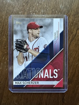 2017 Topps Baseball MLB Awards Max Scherzer #CYA-2 NM-Mint
