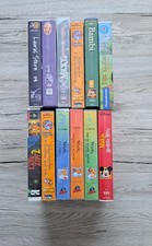 12 VHS Videokassetten Disney