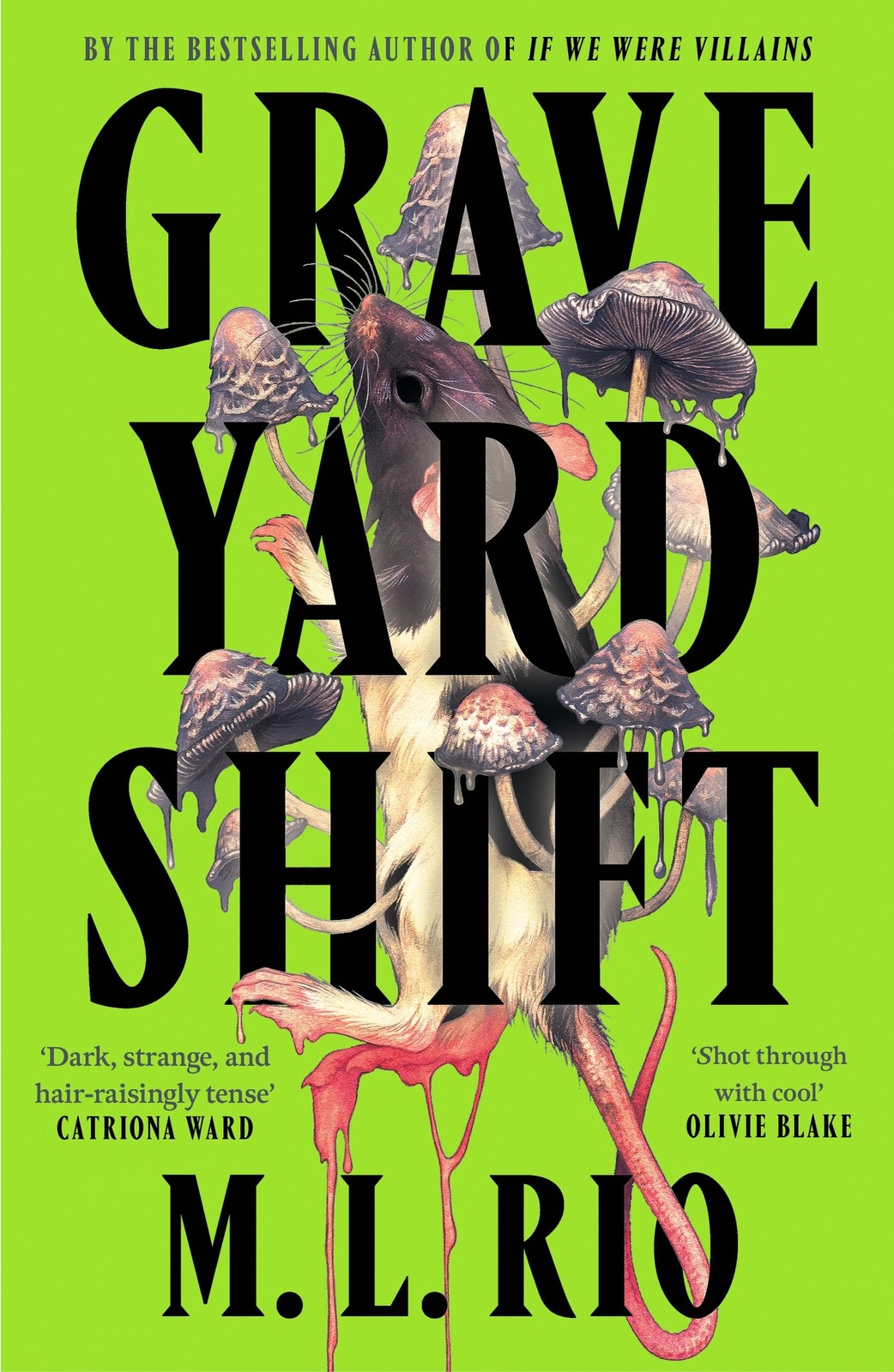 Graveyard Shift by M. L. Rio Paperback Mystery & Detective Fiction Novel