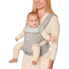 NWT Ergobaby Omni Classic Baby Carrier, All-Position, 7–45 lbs, Pearl Grey