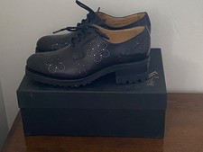 The Office Of Angela Scott Miz Stewart Black Women's Oxford Size 37/US7 NEW 695