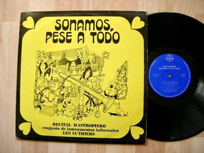Les Luthiers Sonamos Pese a Todo Gamma Argentinian homemade  Instruments 1971