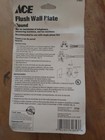 ACE Telephone Flush Wall Plate #31853, Round, Ivory, New Old Stock in Package — photo 3