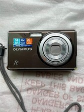 Olympus FE FE-4020 Black Vintage Digital Camera 8MP w/ Tested Working English