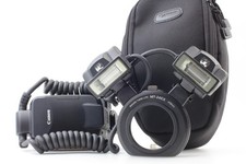  TOP MINT in Case Canon MT-24EX Macro Twin Lite Flash Digital Camera From JAPAN