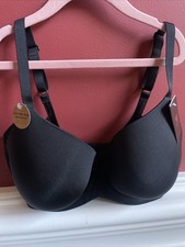 Wacoal 853281 Ultimate Side Smoother Contour Bra High Rise Black 32G NEW w/ Tags