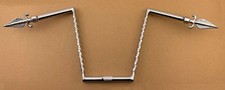ORIGINAL LOWRIDER Double Square Twisted 15” Handlebar Chrome 25.4mm w/Arrow Ends