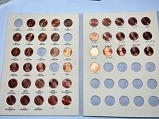 LINCOLN CENT 1999-2018 P&D w Collection Book G Near Complete as shows 42 pennies