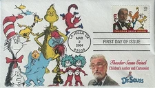 BDAOCITW KSC Cachets 3835 Theodor Seuss Geisel Dr. Suess 