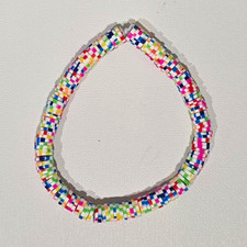 Multicolor Clay Stretch Bracelet