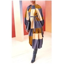 NWT NEW Ulla Johnson Bernadine Lambskin Suede Leather Midi Dress Sz. 2 $1795