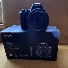 Ordro G700 Digital SLR Camera 64MP 12x Zoom 4K Ultra HD Built-in Flash Black