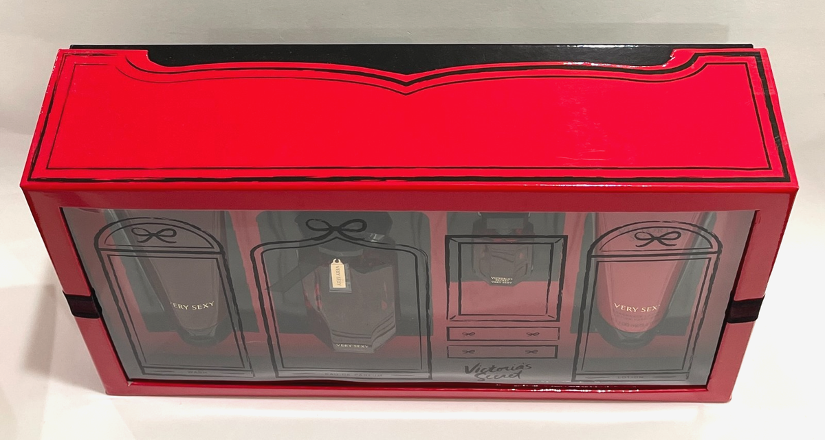 Victoria's Secret Very Sexy 4 Pieces Gift Set | eBay
