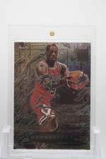 Fleer 1996-97 Metal Dennis Rodman Metallized #231 Chicago Bulls Basketball