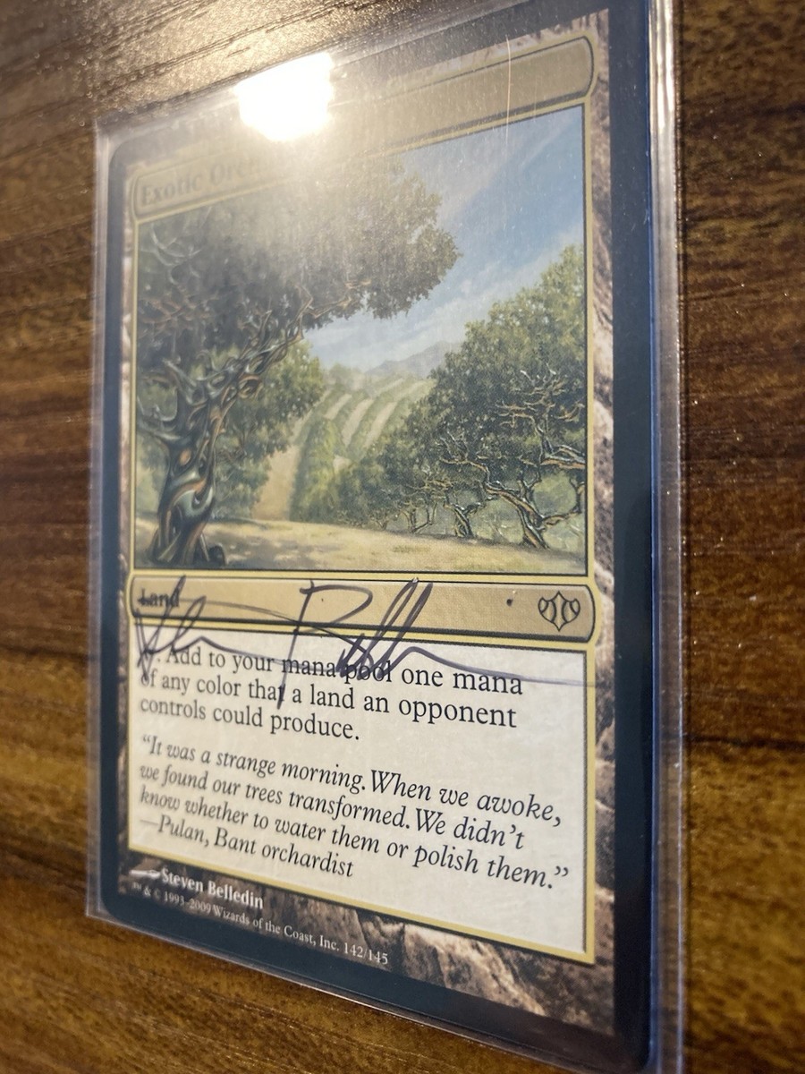 MTG✨Signed EXOTIC ORCHARD Artist Proof w/Org Art✨Conflux MINT