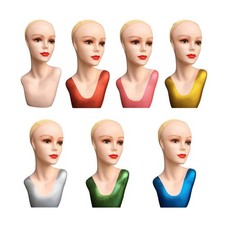 Make-up weibliche Perücken Kopf Schaufensterpuppe langlebig professionelle