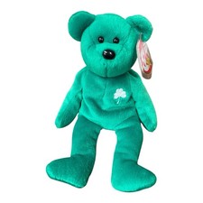 Ty Beanie Baby Erin The Bear 1997 Retired Plush Toy