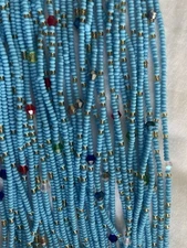 45 in Baya, Waist Bead, On Cotton String, Women, Men