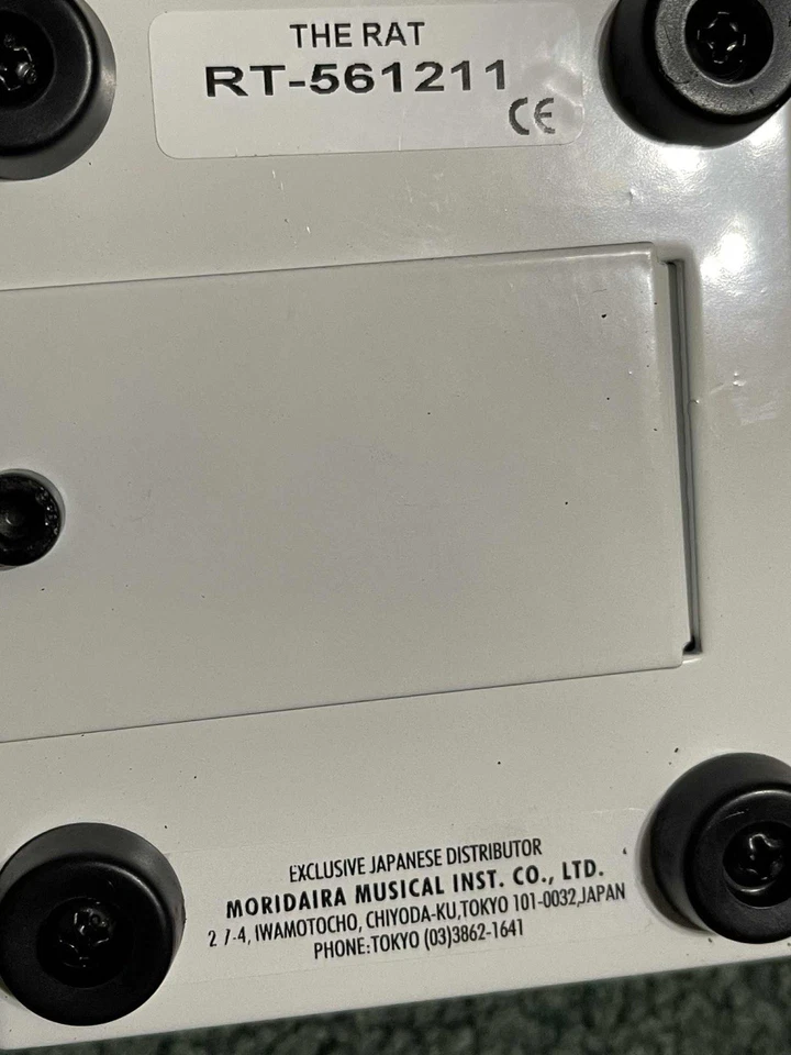 Nuevo Pedal Efecto Rat White Pro-Co 2 Nuevo Nux Diamond 63 Nuevo Boss DS1 50th Foto 2 de 3