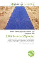 Frederic P. Miller (U. A.) | 1976 Summer Olympics | Taschenbuch | Englisch