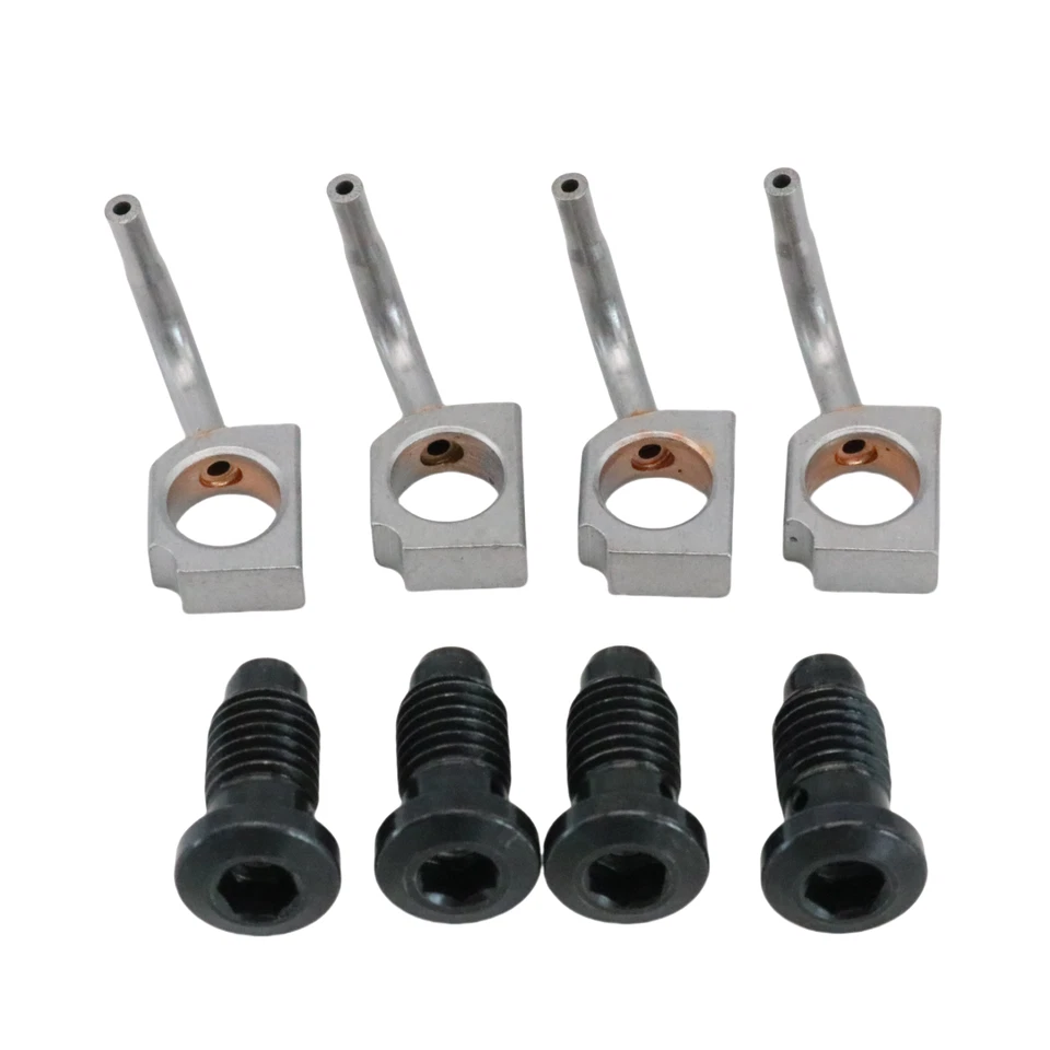 4X Arrasadores de pistón de aceite de motor para VW Passat Jetta Golf R32 Audi A4 S4 06B103154 Foto 4 de 4