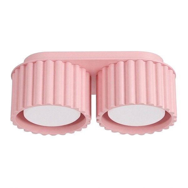 Deckenlampe Aluminium Rosa GX53 Modern Schlafzimmer L:21 Cm Deckenleuchte BüRo-image