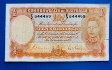 Australia 10 Shillings 1939-1941 (ND) - Pick 25a - VF