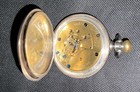 1886 Elgin Grade 10 Model 3 Coin Silver Lever Hunter  18S Pocket Watch Runs — photo 2