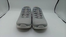 Skechers Hands Free Sneakers Womens Sz 8 Gray Swift Fit Slip-ins Walking Shoe