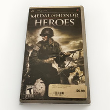 EA Medal of Honor Heroes Sony PSP UMD Multiplayer Online T-Teen 2006 Complete