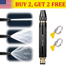 High Pressure Car Wash Water Gun Spray Nozzle Portable Washer for Auto Garden US