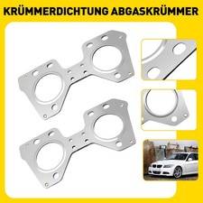 2x Abgaskrümmerdichtung für Alpina D3 BMW E60 MINI R55 F60 Auris Toyota 7811221