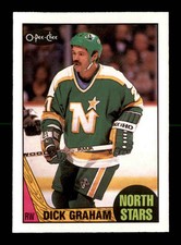 1987 O-Pee-Chee #184 Dirk Graham NM/NM+ X2651085