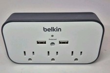 Belkin Surge Suppressor/Protector With 2 USB And 3 Electrical Outlets