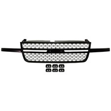 Grille Assembly Black For 2003-2007 Chevrolet Silverado 1500 Ss Includes Classic Grille Assembly Black For 2003-2007 Chevrolet Silverado 1500 Ss Includes Classic