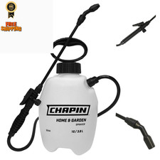 Chapin Pump Sprayer, 1 Gallon, Deluxe, 1-Gallon Translucent White