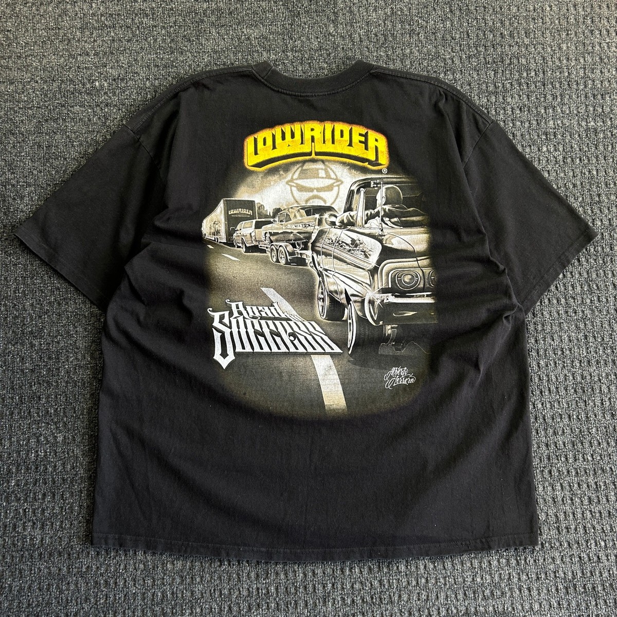 Vintage Lowrider Magazine T Shirt Black 3XL Road to Success