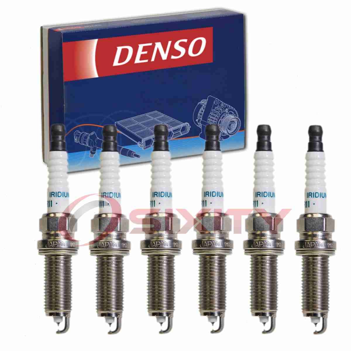 6 pc DENSO 3439 Spark Plugs for XP5684 FXE20HR11 C2P23089 AJ812146 9029 re