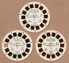 Set of three vintage View-Master reels Walt Disney s Mickey and the Dinosaurs