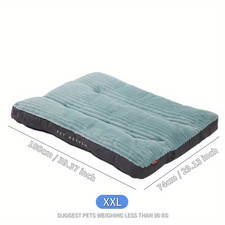 1Pc XXL Pet Sleeping Nest Soft Dog Mat Removable and Washable Dog Beds, Deep Sle