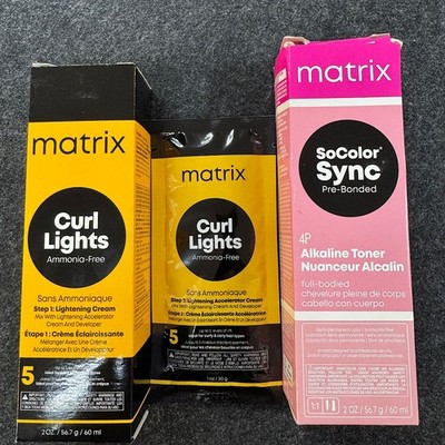 Matrix Pro 3-Piece Kit: Curl Lights Highlight Duo + 4P Toner 3pc Kit sale