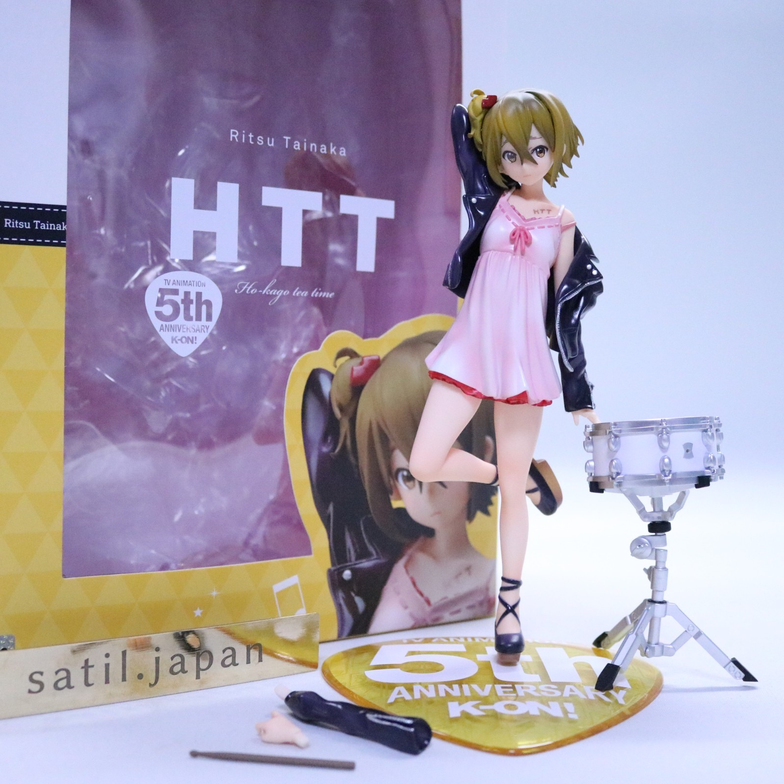 [USED] K-On! 5th Anniversary Ritsu Tainaka 1/8 Scale Figure AniMaru Limited