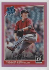 2018 Panini Donruss Optic Rated Rookie Pink Prizm Yoshihisa Hirano #48 07rd