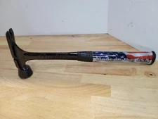 Vaughan Stealth Milled Face Framing Hammer black used USA