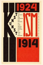 🎨 KUNST 1924-1914 Poster - Avant-Garde Retro Decor - 24x36” - Premium Matte