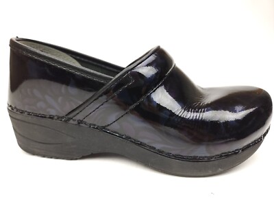 Dansko XP 2.0 Clog Women's Shoe Size 37 US 6.5-7 Black Patent