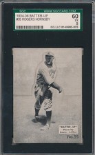 1934-36 BATTER-UP #35 ROGERS HORNSBY - SGC 60 EX 5 (SVSC)